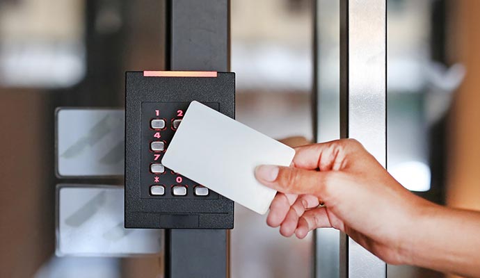 System for securing card readers