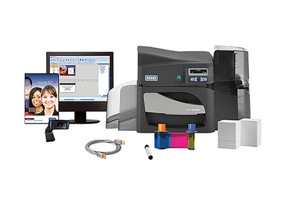 HID printer with camera and monitor