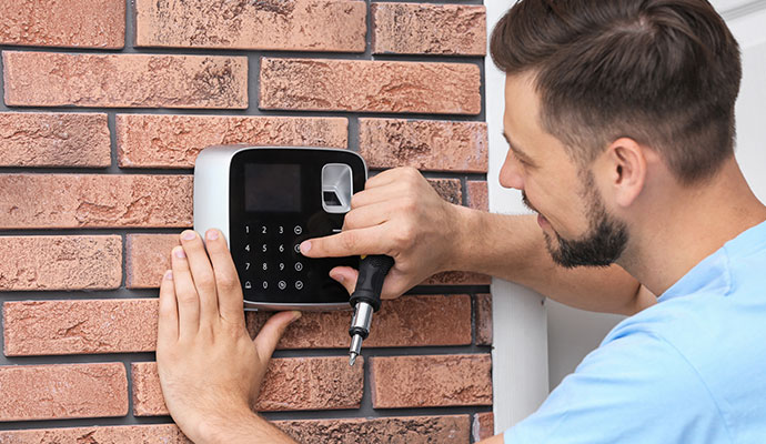 Biometric Reader System Installation in DFW