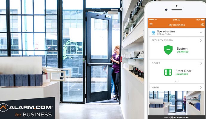 Automated commercial space access control system