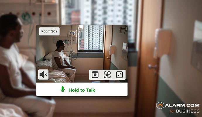 Monitoring patient on the mobile