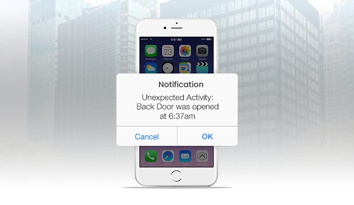 Notification alert in smartphone