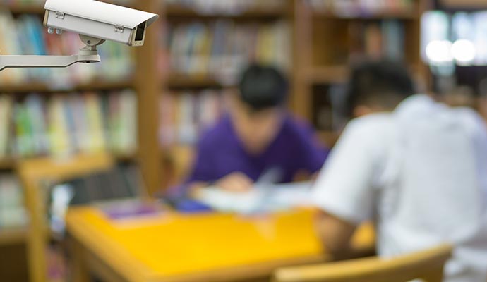 security system for library