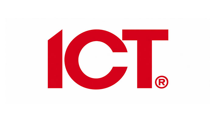 ICT displays the company logo.