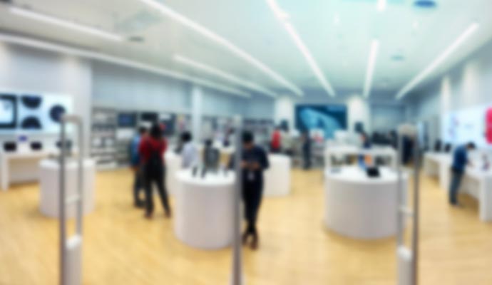 Modern retail space