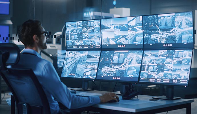 Video monitoring service for business Video monitoring service for business