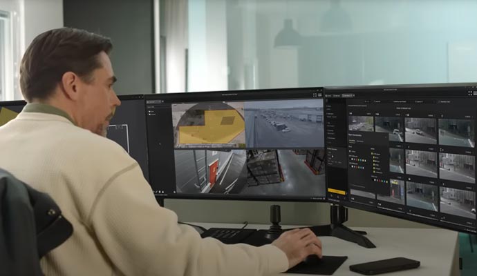 Professional security system monitoring and management.